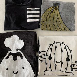 4-Shirt Bundle 2T PLAY Mochi Kids-June & January